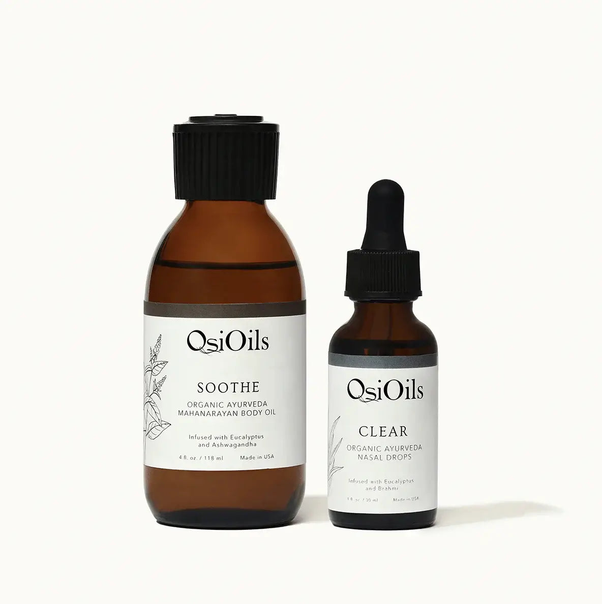 Osi Oils Organic Prevention Bundle (Soothe + Clear)