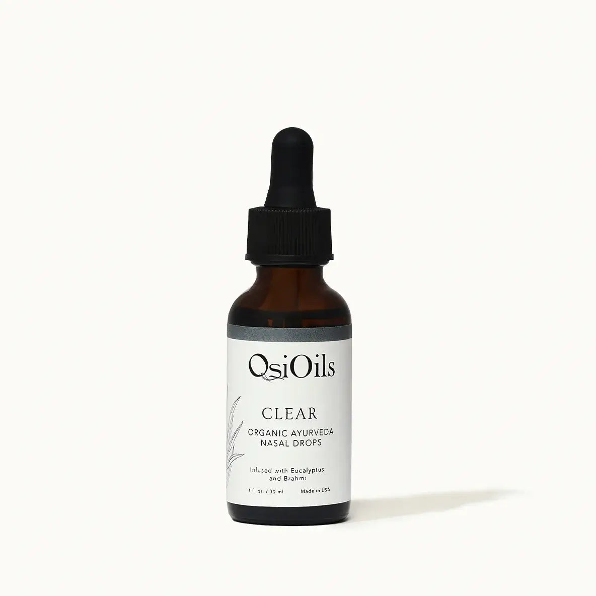 Osi oils organic clear nasal drops ayurveda