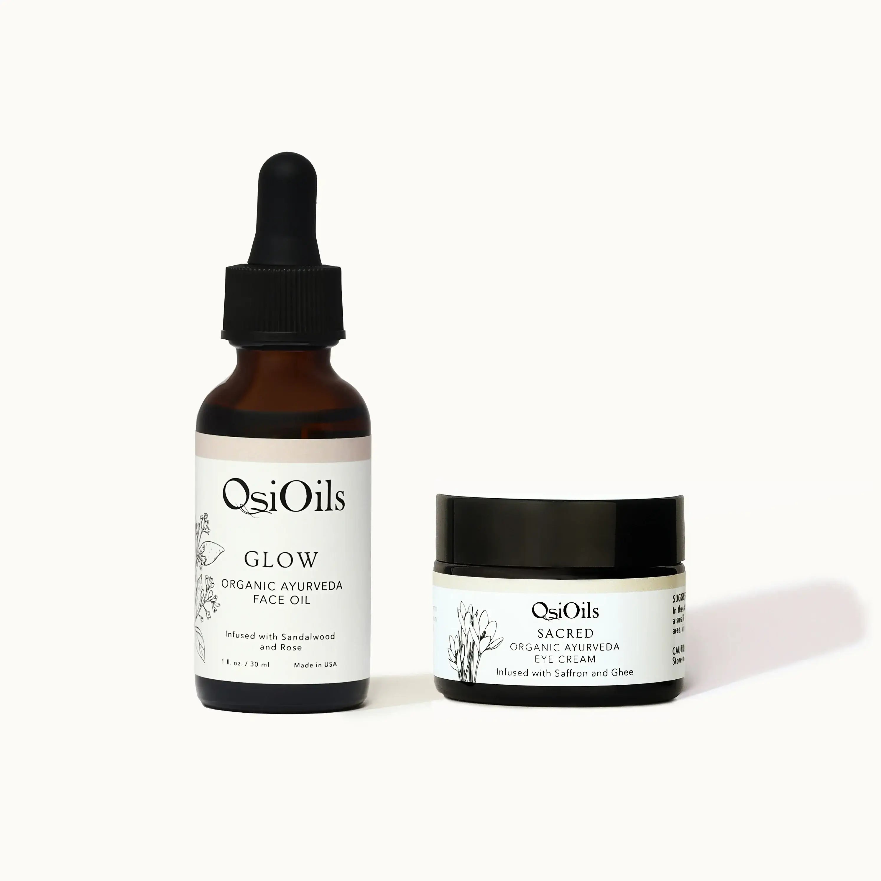 Osi Oils Organic Beauty Bundle (Glow + Sacred)
