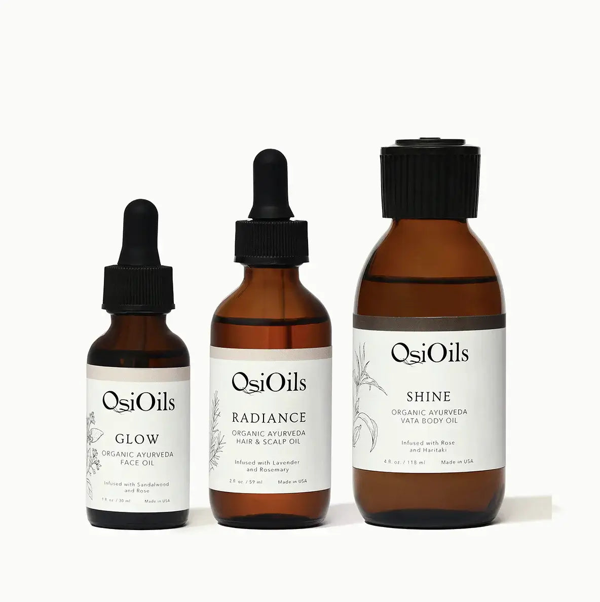 Osi Oils Organic Ayurveda Selfcare Bundle